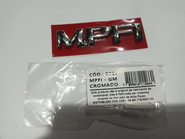 EMBLEMA CROMADO "MPFI"