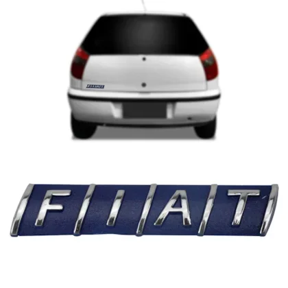 EMBLEMA LETRAS FIAT AZUL MALETA