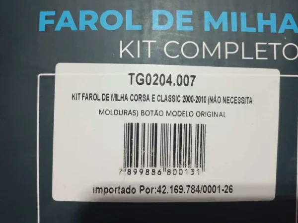 KIT FAROS ANTINEBLINA GM