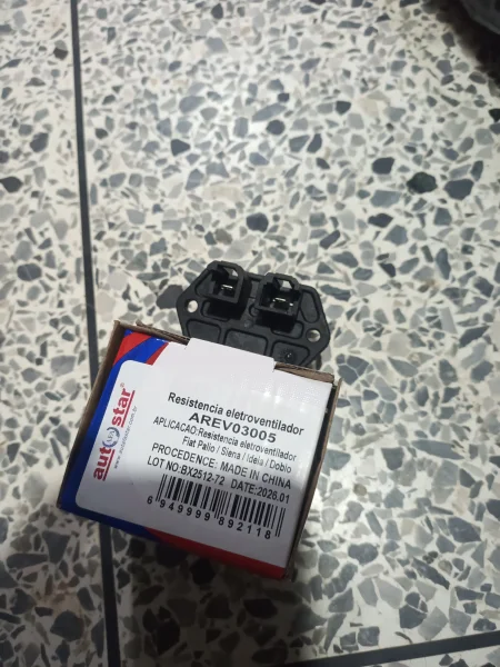 RESISTENCIA ELECTROVENTILADOR